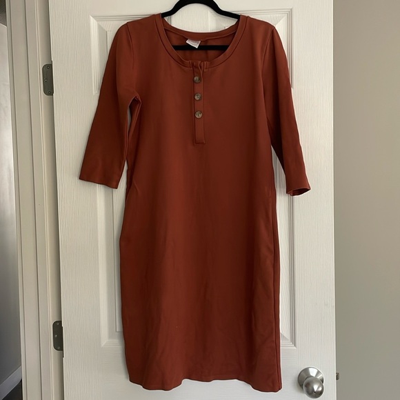Lou Lou & Company Every Day Maternity and Nursing Dress - Picture 5 of 11